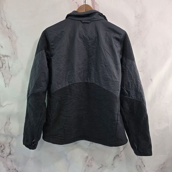 Columbia Jacket Youth 18 20 XL Black Fleece Boys Girls Kids Denali Nylon READ - Picture 5 of 10